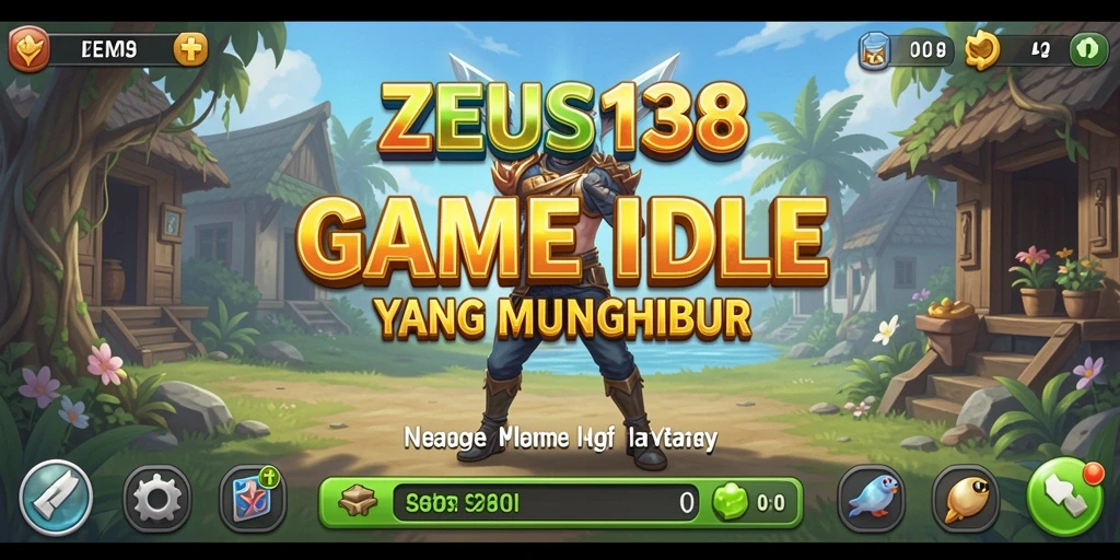 Tampilan gameplay ZEUS138 yang menakjubkan dalam mode Idle.